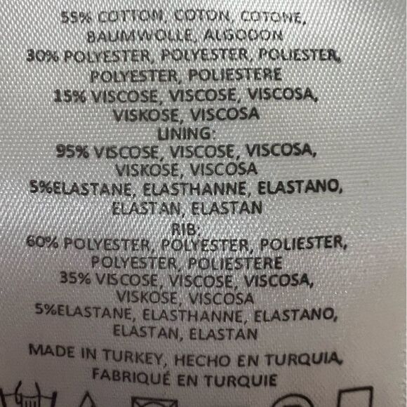 Anthropologie Maeve Haven  cream white stripes size small beach travel vaca - Picture 9 of 9